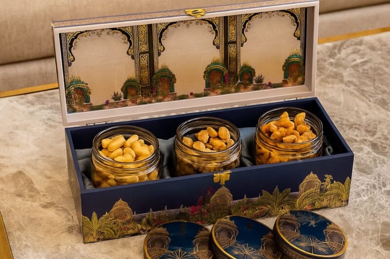 Beautiful & Healthy Gift Hamper for Diwali, Wedding, Festivals And Gifting Occassions (3 Jar) - Image 3